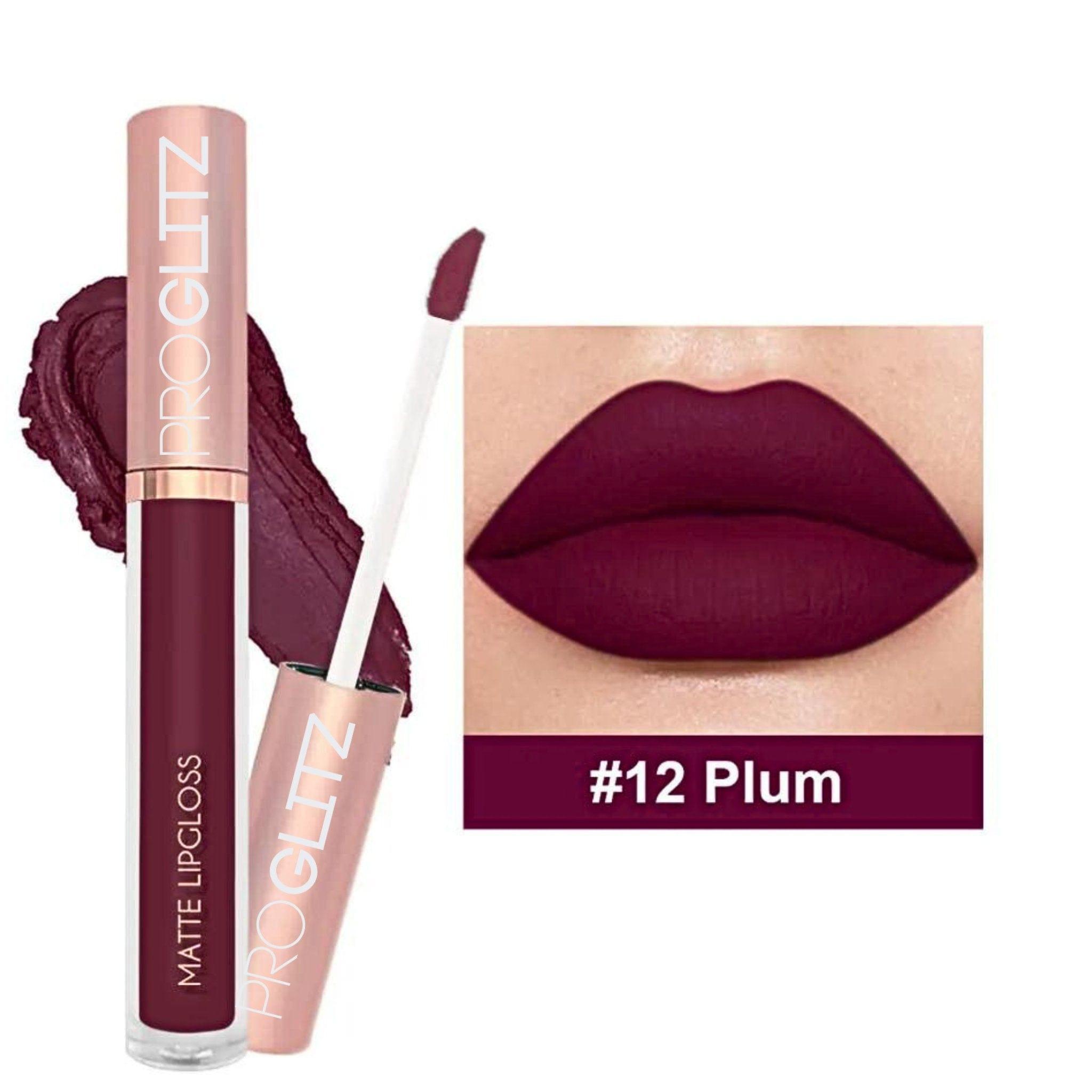 MATTE LIQUID LIP COLOUR SET - DEEP NUDES (6PCS) - Pro GLITZ