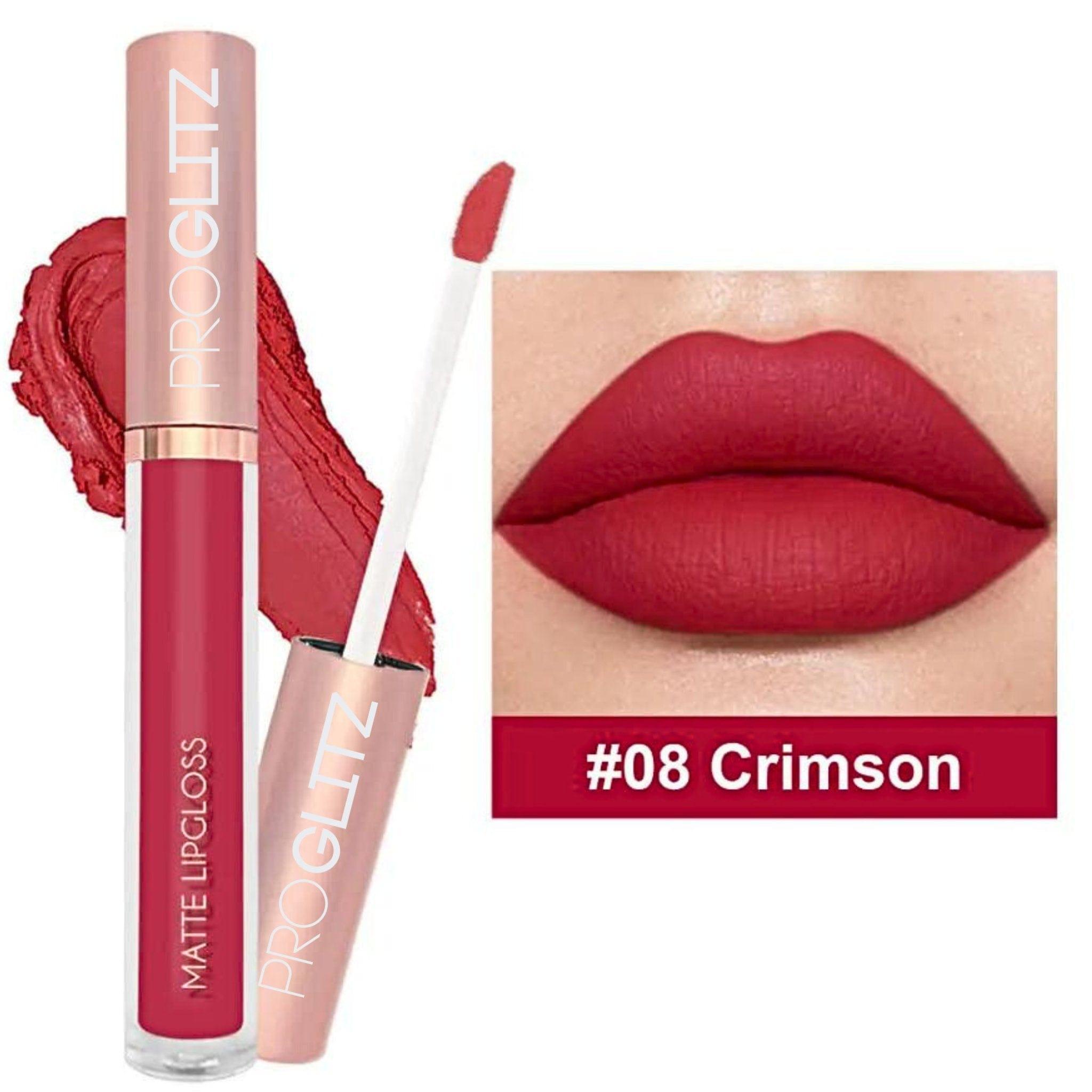 MATTE LIQUID LIP COLOUR SET - DEEP NUDES (6PCS) - Pro GLITZ