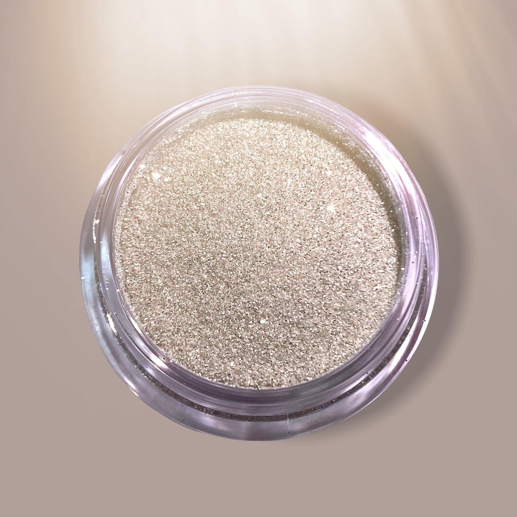 Icy, Silvery-White Gold, fine glitter, glitter dust, diamond dust, glitter, gold glitter, white gold, silver gold, glitter looks, glitter makeup, eye glitter, eyeshadow, eye makeup, makeup, eye glitter looks, sparkly eye makeup, glam eye makeup, make up, glitz, pro glitz, proglitz, dreaming of eyeshadow, gold glitter, silver glitter, gold glitter, pretty eye makeup, best eye glitter, cosmetic glitter, cosmetic eye glitter,