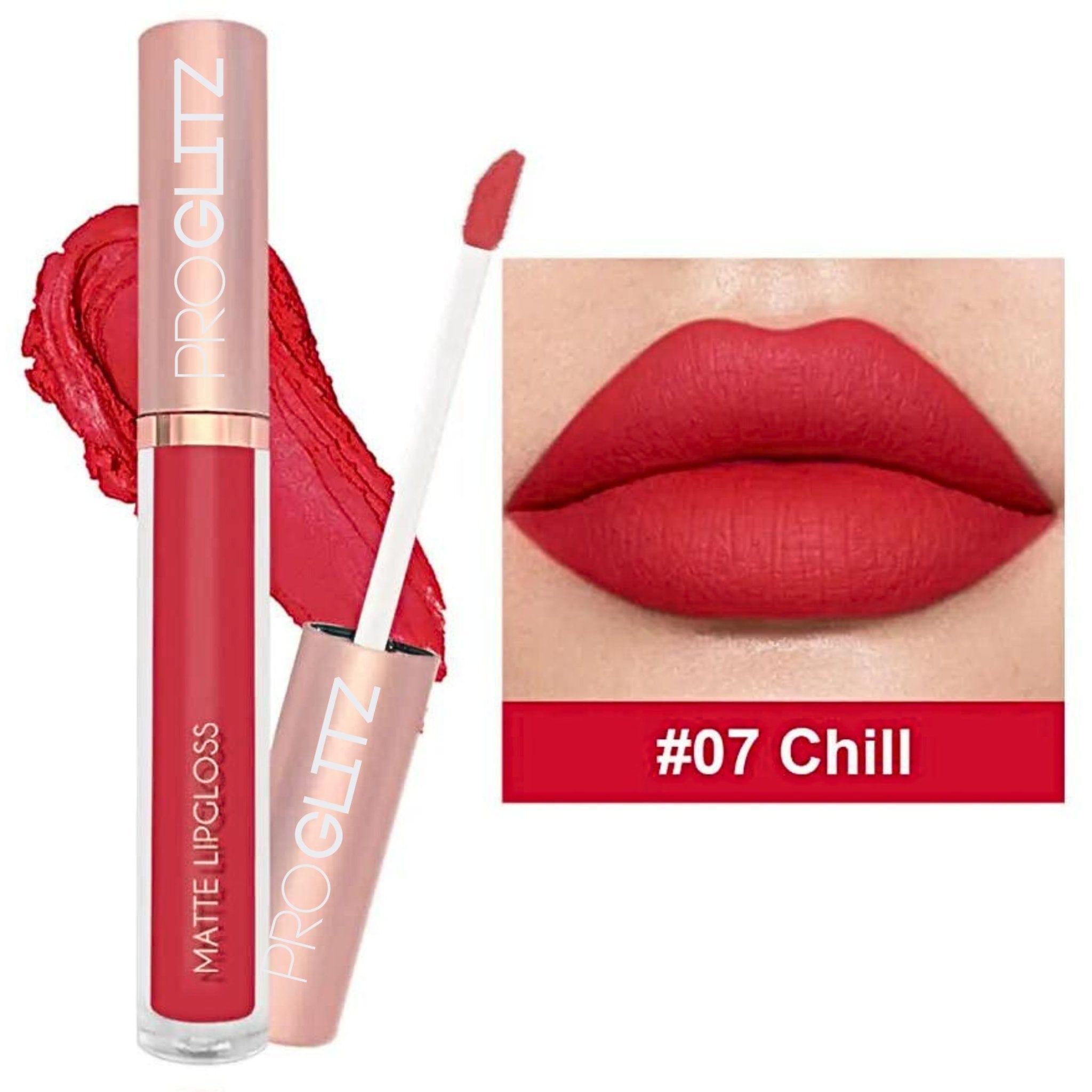 MATTE LIQUID LIP COLOUR SET - DEEP NUDES (6PCS) - Pro GLITZ