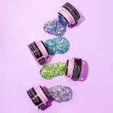 Mermaid Glitter Gel Polish 8ml shade 15 - Pro GLITZ