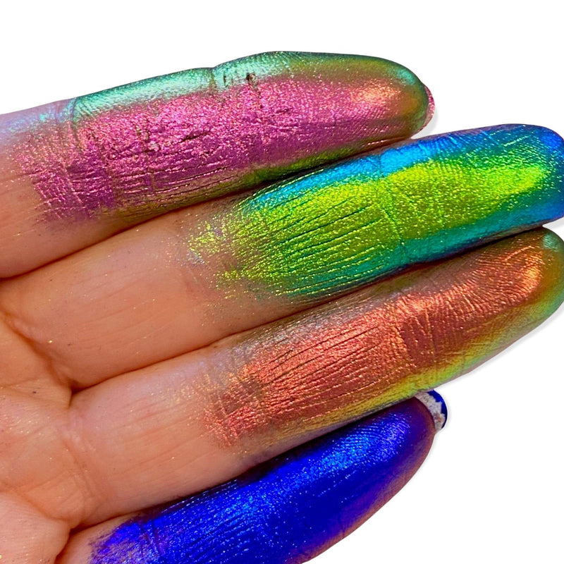 NEW ELEMENTS Metallic Super Multichrome Collection - 4 Pigments - Pro GLITZ