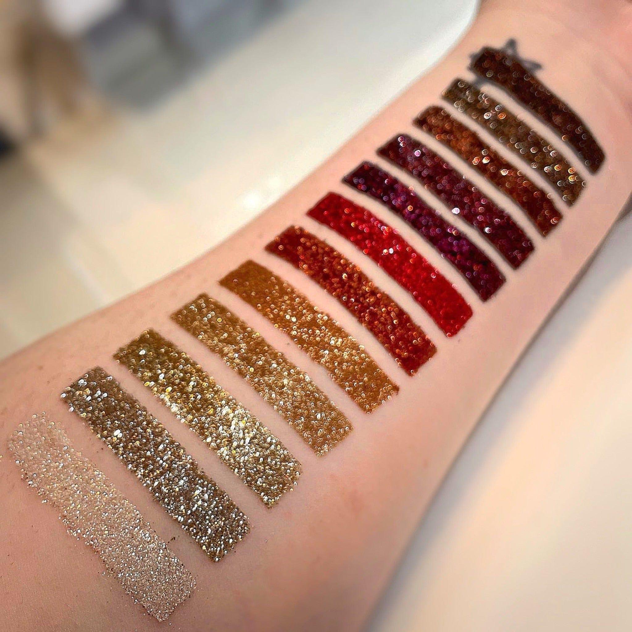 Icy, Silvery-White Gold, fine glitter, glitter dust, diamond dust, glitter, gold glitter, white gold, silver gold, glitter looks, glitter makeup, eye glitter, eyeshadow, eye makeup, makeup, eye glitter looks, sparkly eye makeup, glam eye makeup, make up, glitz, pro glitz, proglitz, dreaming of eyeshadow, gold glitter, silver glitter, gold glitter, pretty eye makeup, best eye glitter, cosmetic glitter, cosmetic eye glitter, eye glitter collection, glitter collection, christmas glitter