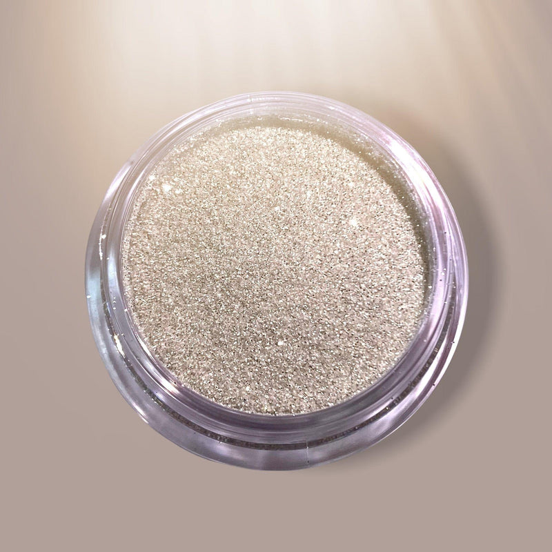 Icy, Silvery-White Gold, fine glitter, glitter dust, diamond dust, glitter, gold glitter, white gold, silver gold, glitter looks, glitter makeup, eye glitter, eyeshadow, eye makeup, makeup, eye glitter looks, sparkly eye makeup, glam eye makeup, make up, glitz, pro glitz, proglitz, dreaming of eyeshadow, gold glitter, silver glitter, gold glitter, pretty eye makeup, best eye glitter, cosmetic glitter, cosmetic eye glitter,