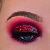 Pro Glitz X @dreamingofeyeshadow - Rudolph Glitter Dust - Pro GLITZ,Fine glitter, glitter dust, cosmetic glitter, eye glitter, eyeshadow glitter, eye safe glitter, glitter eyeshadow, best glitter, uk glitter, nail glitter, hair glitter, glitter nails, burgundy glitter, pink glitter, glitter tattoo kit, glitter tattoos, festival glitter, face glitter, body glitter, vegan, cruelty free glitter, makeup glitter, eye makeup, sparkly makeup, glam makeup, eyeshadow palette